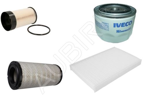 Motorfiltersatz Iveco Daily 2006-2011 2.3 Euro 4 mit innenraumfilter