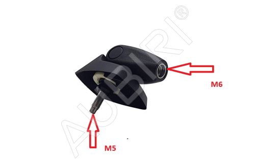 Antennenhalter Fiat Scudo 1995-2016, Master ab 2010, Berlingo 1996-2011