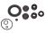 Bremssattel Reparatursatz Renault Master ab 2010 hinten, 48mm BREMBO