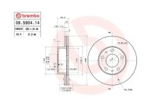 Bremsscheibe Fiat Ducato ab 1994 vorne Q11/15, 280 mm (2)
