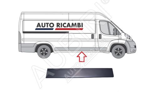 Rammschutzleiste Fiat Ducato ab 2006 rechts, Schiebetür