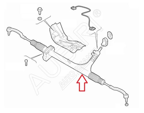 Lenkgetriebe/Servolenkung Fiat Ducato, Jumper, Boxer ab 2021