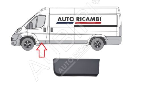 Rammschutzleiste Fiat Ducato ab 2006 links, Haustür