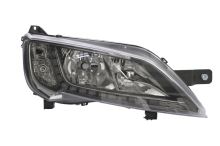 Scheinwerfer vorne Fiat Ducato ab 2014 rechts Silberrahmen H7+H7, LED ohne Steuergerät