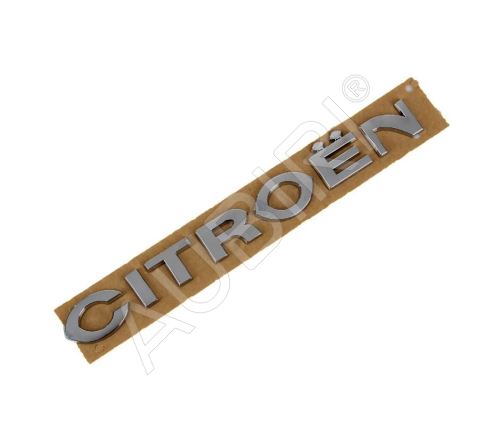 Schriftzug, Emblem "CITROËN " Citroën Berlingo 2008-2018 hinten, 1-flügelige Türen