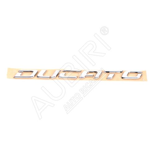 Schriftzug, Emblem "Ducato" Fiat Ducato ab 2014