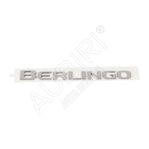 Schriftzug, Emblem " Berlingo " Citroën Berlingo ab 2018 hinten