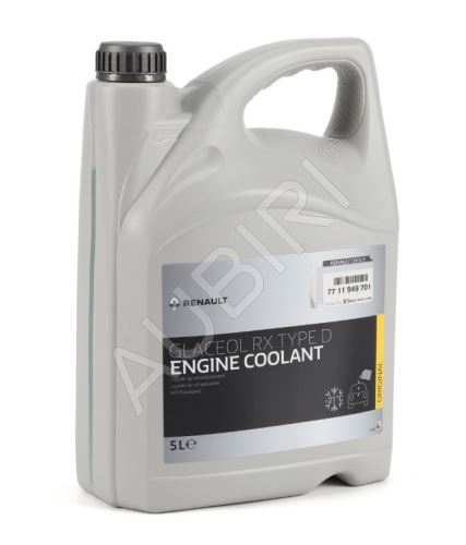 Kühlerfrostschutz GLACEOL RX Typ D 5L, Mischung bis -21, grün