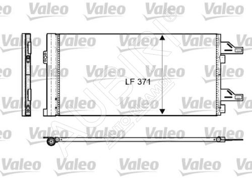 Klimakondensator Fiat Ducato ab 2006 2.0/2.2/2.3/3.0 [710*368*16]