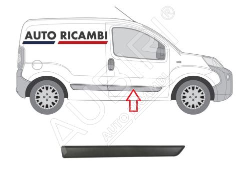 Rammschutzleiste Fiat Fiorino ab 2007 rechts Haustür