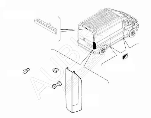 Rücklicht Fiat E-Ducato ab 2024 rechts