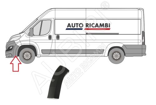 Rammschutzleiste Fiat Ducato ab 2014 links, Stossstange