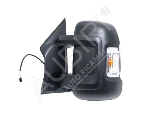 Aussenspiegel Fiat Ducato ab 2011 links, kurzer Arm, 80mm, elektrisch, 16W, 8-PIN