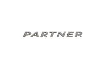 Schriftzug, Emblem Peugeot Partner Tepee 2008-2018 hinten