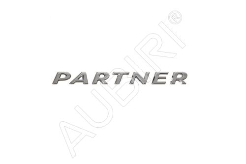 Schriftzug, Emblem Peugeot Partner Tepee 2008-2018 hinten