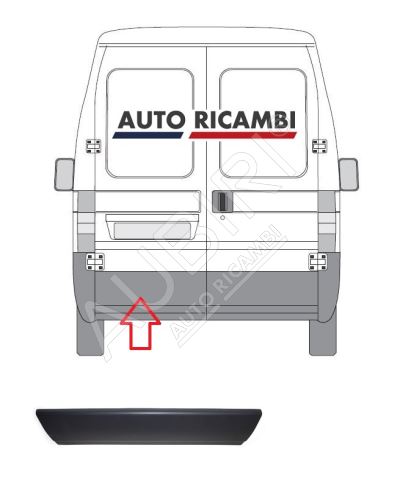 Rammschutzleiste Fiat Ducato 2002-2006 Hecktür, links