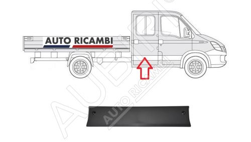 Rammschutzleiste Iveco Daily 2000-2014 links/rechts, Hecktür - Doppelkabine