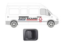 Türgriffe vorne außen Renault Master 1998-2010 rechts (1)