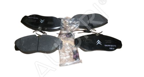 Bremsbeläge Fiat Ducato 1994-2002 vorne, 2-Sensoren, Q11/14
