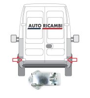 Hecktür Scharnier Iveco Daily 2006-2014 links/rechts unten, 270 (2)