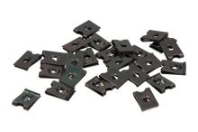 Montageclip 2,5 mm/25 Stück im Paket (1)