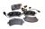 Bremsbeläge Fiat Ducato ab 2006 hinten, 2- Sensoren, mit Zubehör, 20Q, Typ Brembo