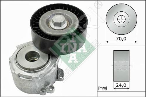 Flachriemenspannrolle Fiat Ducato 244 2.0 JTD ohne Klimaanlage