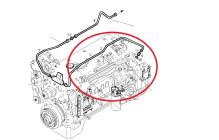 Luftleitung Iveco EuroCargo Tector 4 cylinder euro4/5/6 vom Kompressor